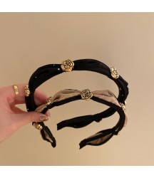 20 Pack Wholesale High End Temperament Camellia Winter Retro Headbands
